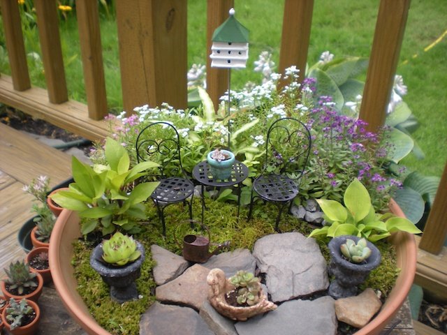 Como fazer um mini jardim decorativo